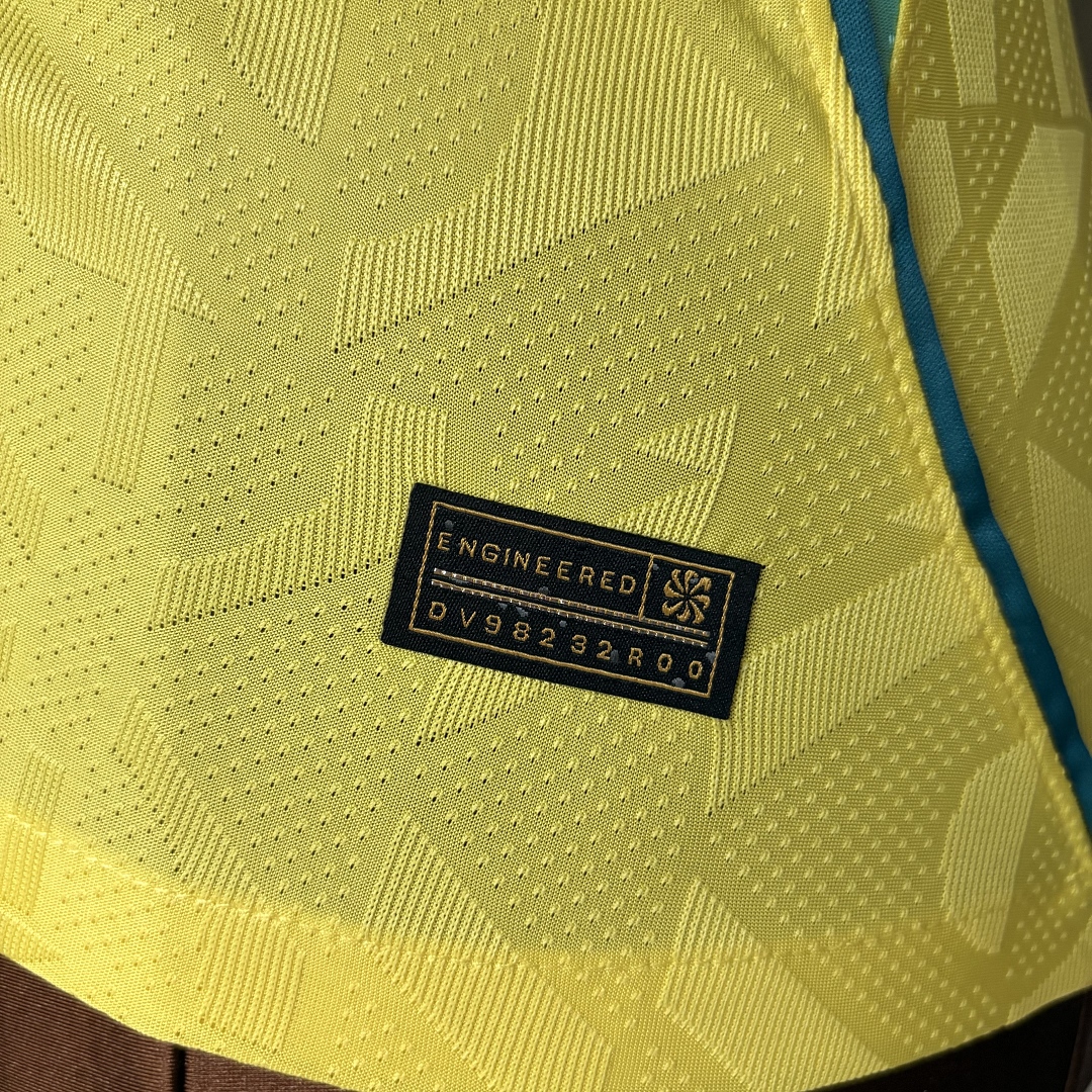 2026 World Cup  Player version Brazil home Jersey Women's Size