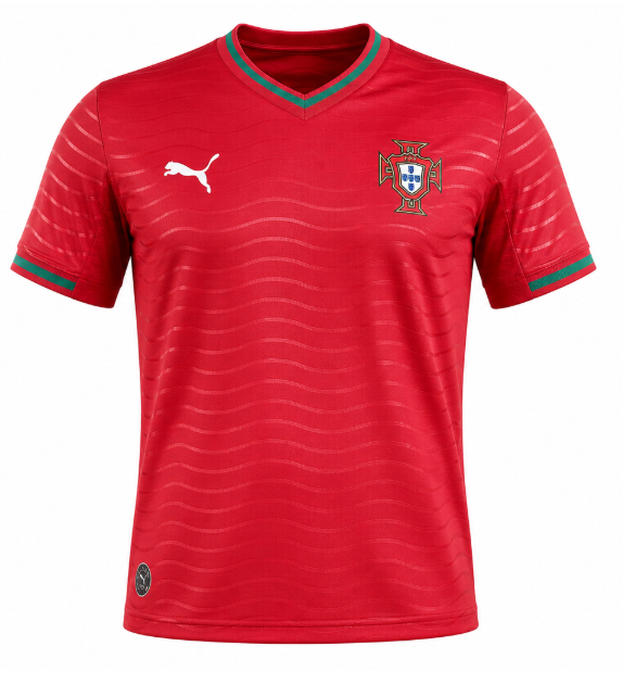 2026 World Cup  Portugal Home Jersey Womens Size