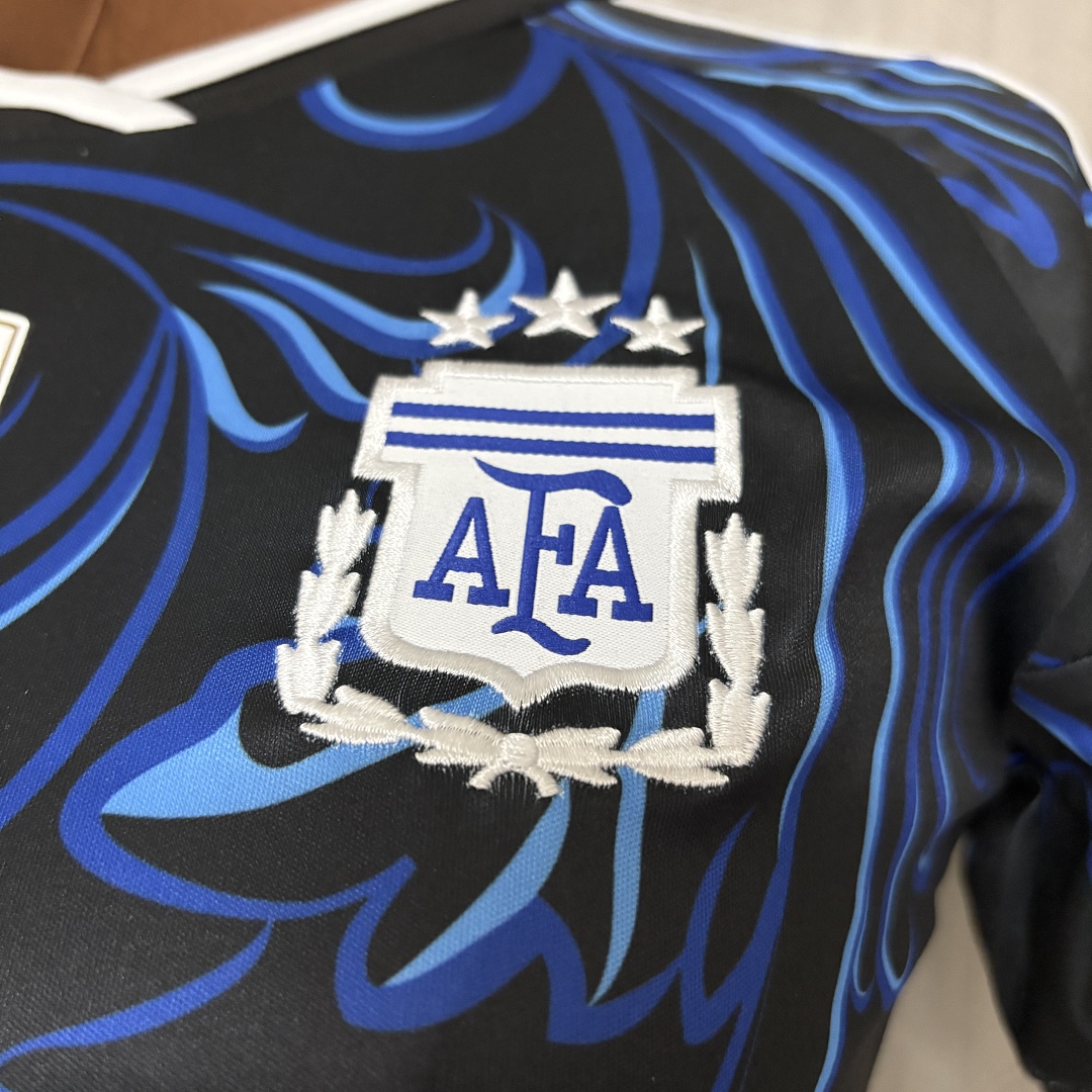 Women's 2026 Argentina Concept Version Black Blue Jersey