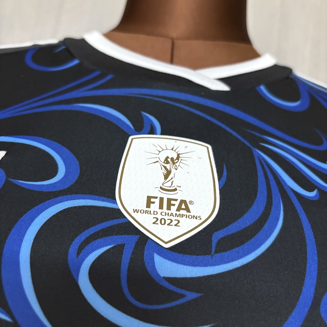 Women's 2026 Argentina Concept Version Black Blue Jersey
