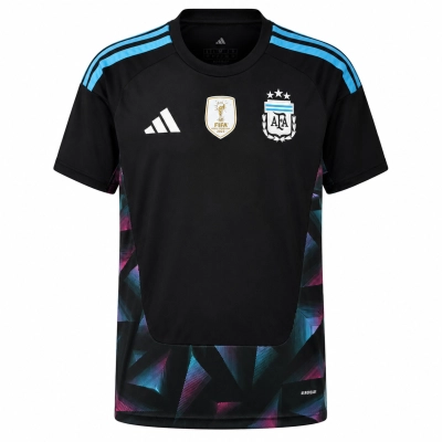 2026 World Cup Argentina Goalkeeper Black Jersey 01