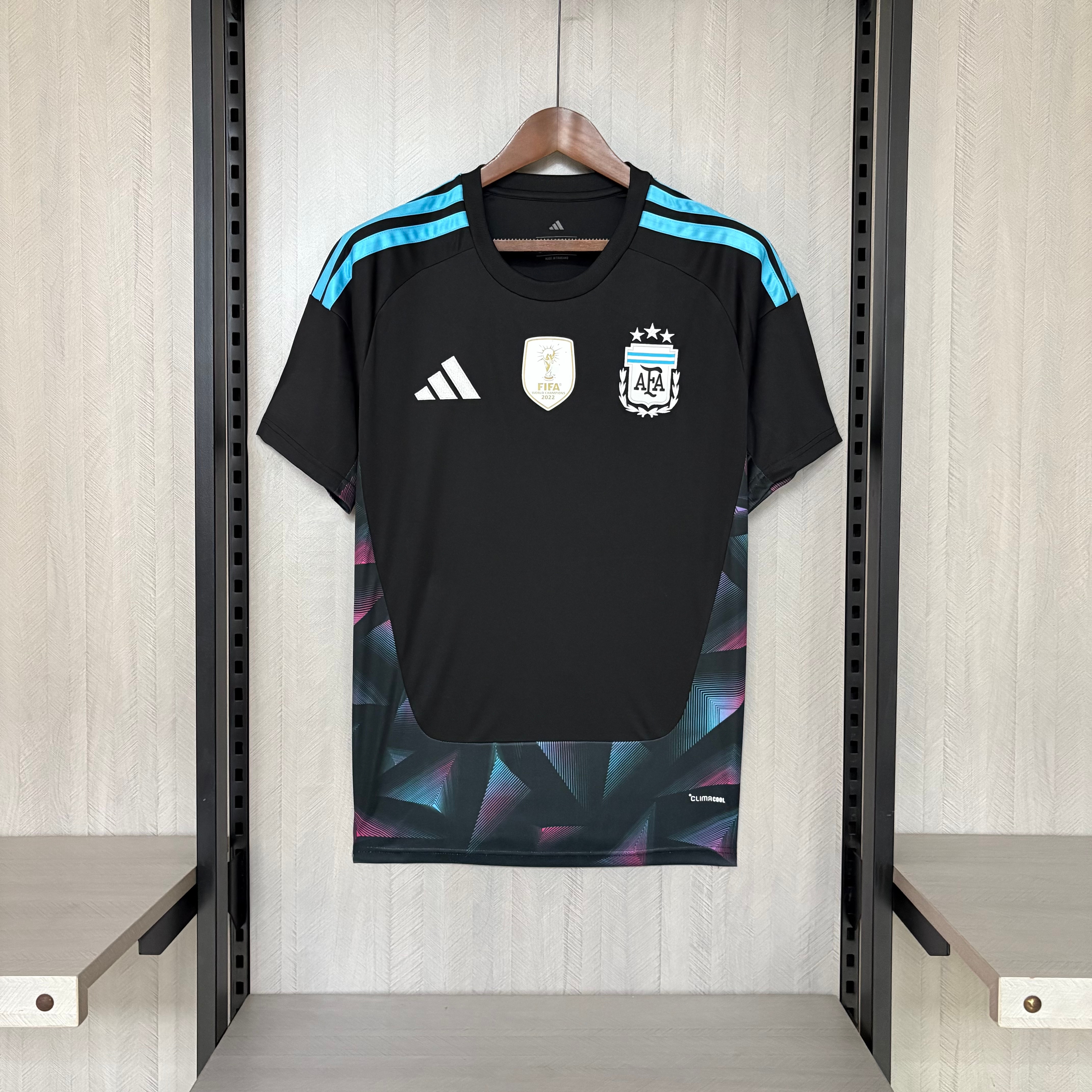 2026 World Cup Argentina Goalkeeper Black Jersey