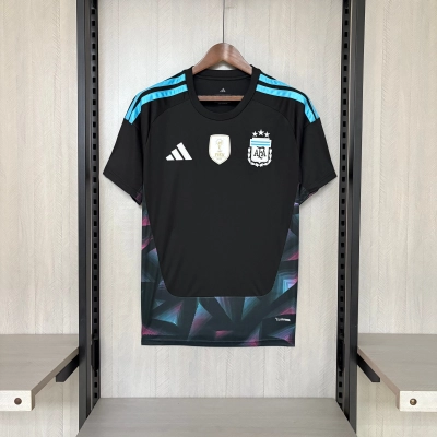 2026 World Cup Argentina Goalkeeper Black Jersey 02