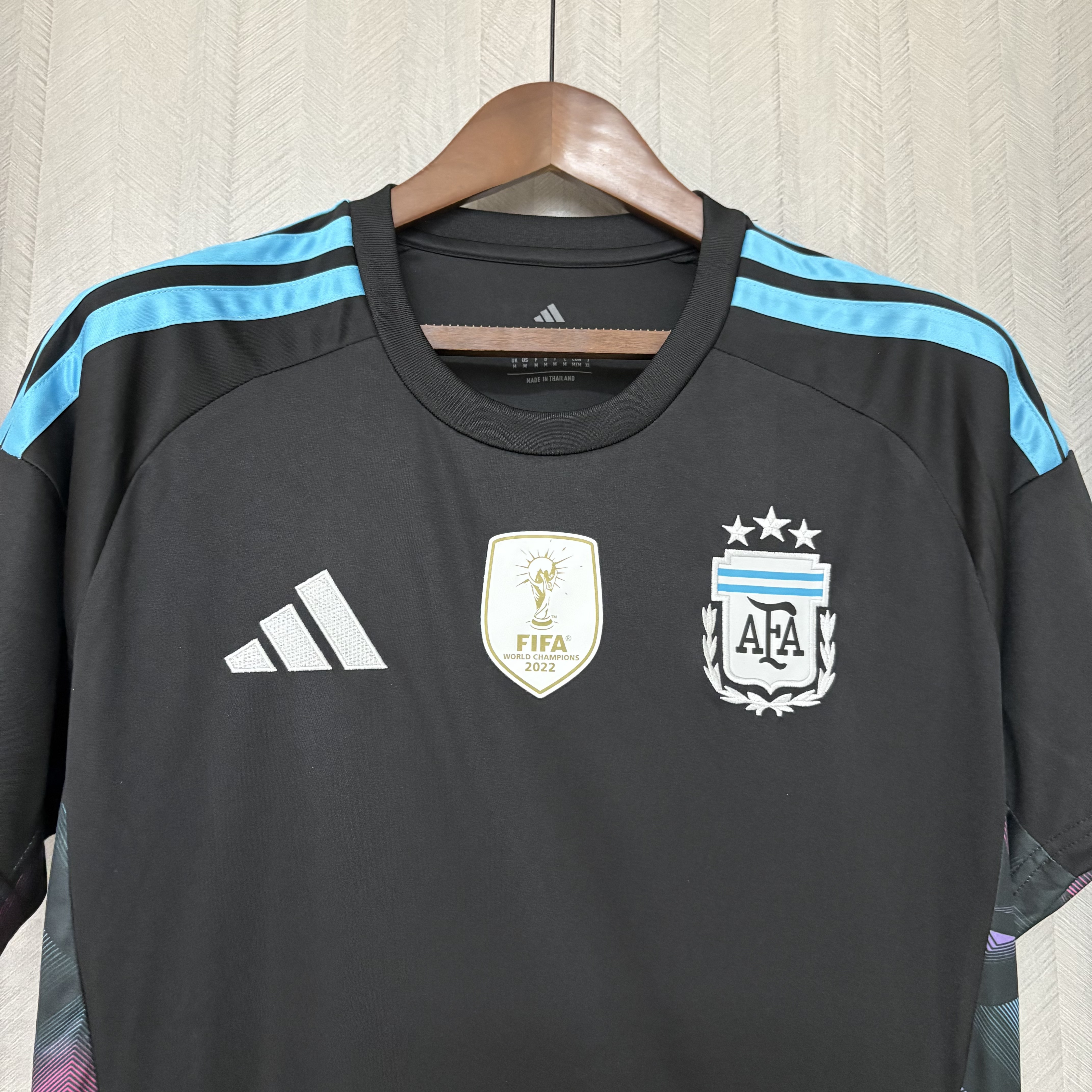 2026 World Cup Argentina Goalkeeper Black Jersey
