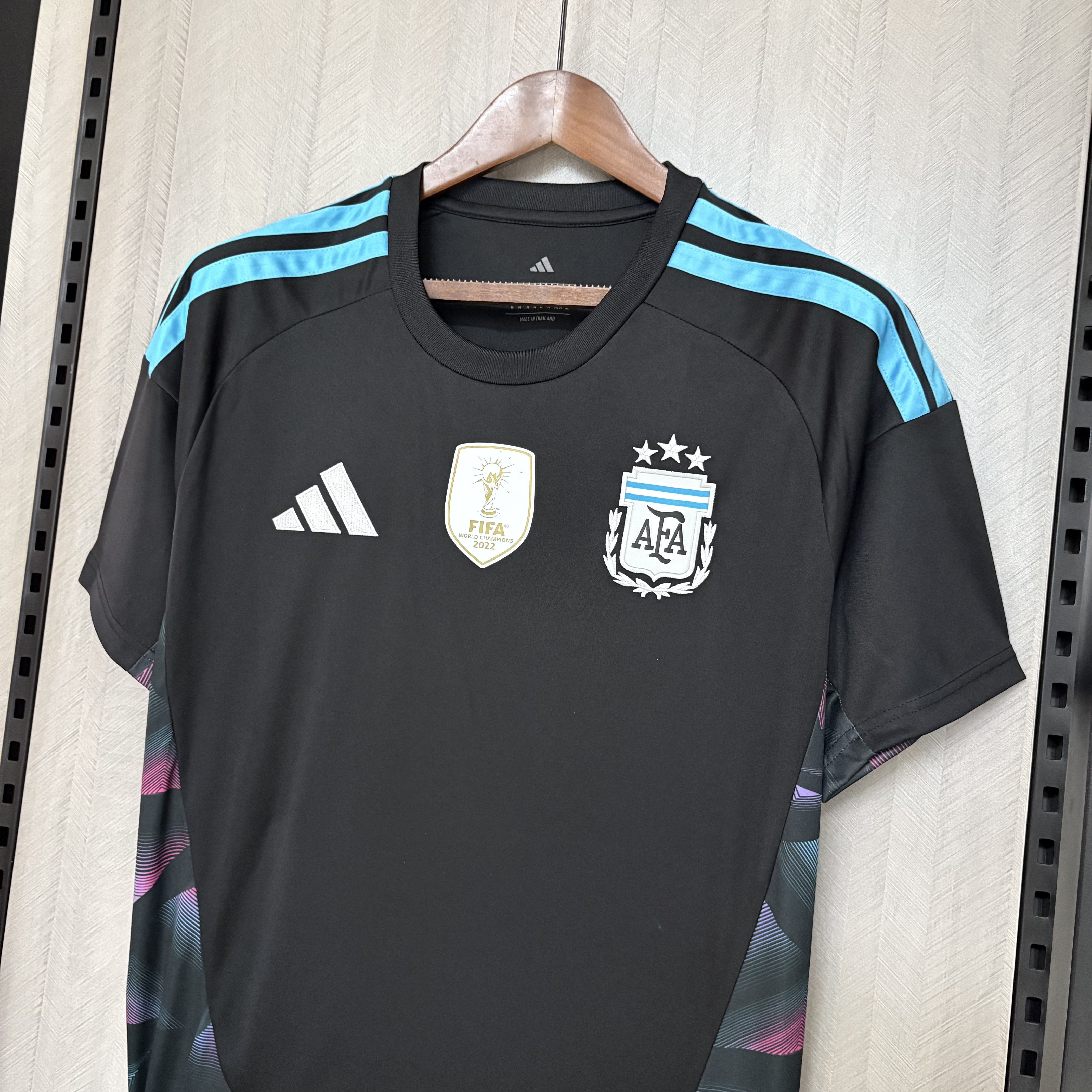 2026 World Cup Argentina Goalkeeper Black Jersey