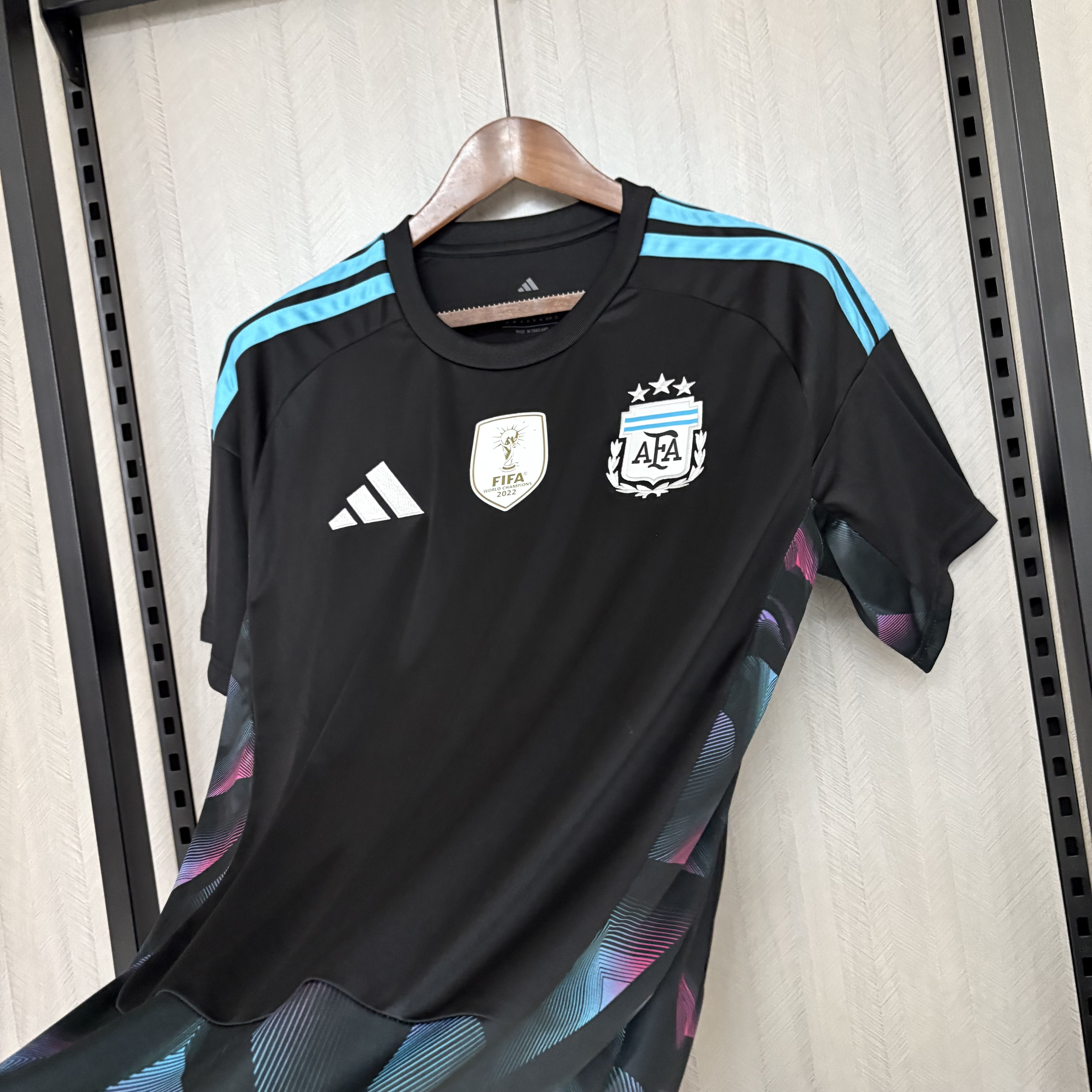 2026 World Cup Argentina Goalkeeper Black Jersey