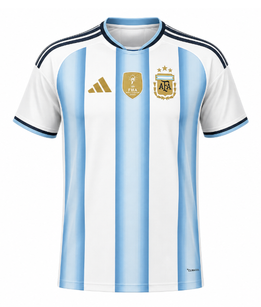 2026 World Cup Argentina Home Jersey  Mens Size