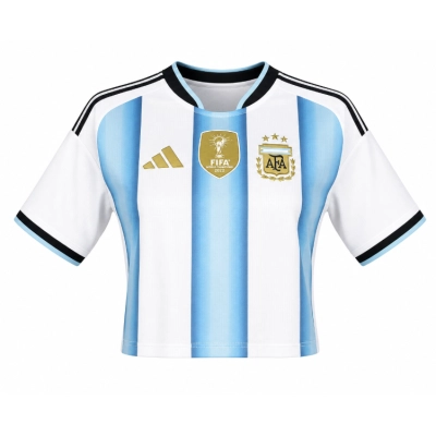 2026 World Cup Argentina Home Jersey Womens Size 01