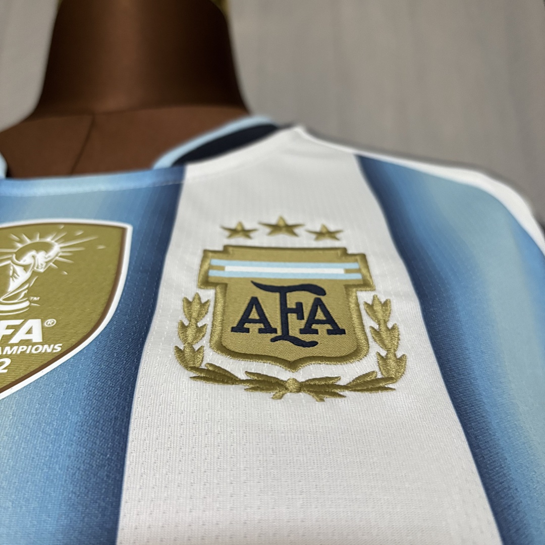 2026 World Cup Argentina Home Jersey Womens Size