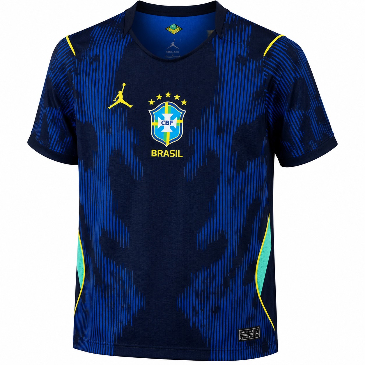Camiseta de visitante de la selección de Brasil para el Mundial de 2026, talla para hombre