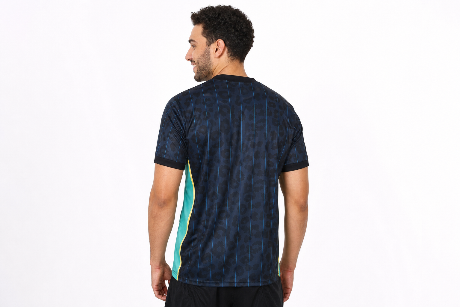 Camiseta de visitante de la selección de Brasil para el Mundial de 2026, talla para hombre