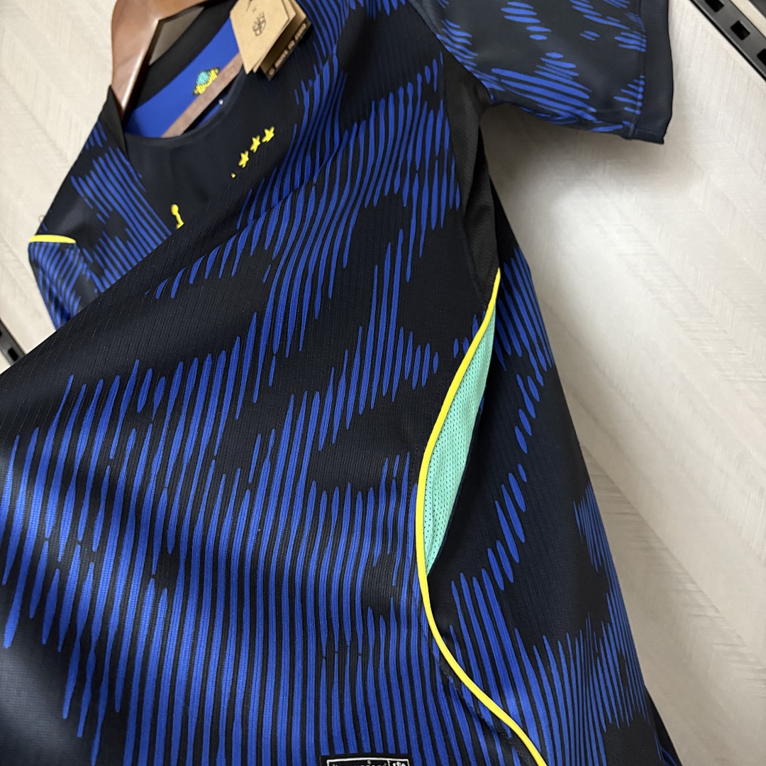 Camiseta de visitante de la selección de Brasil para el Mundial de 2026, talla para hombre