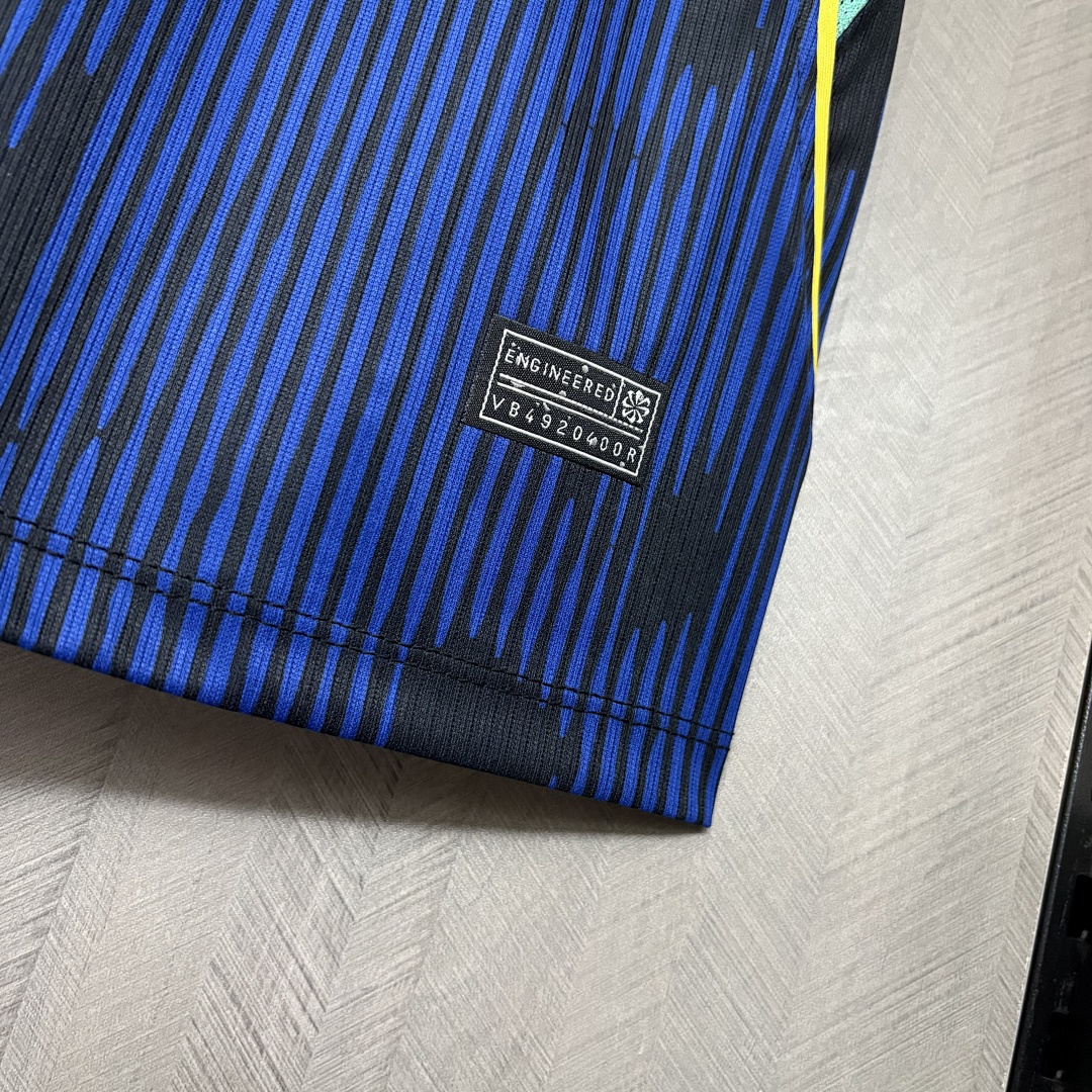 Camiseta de visitante de la selección de Brasil para el Mundial de 2026, talla para hombre