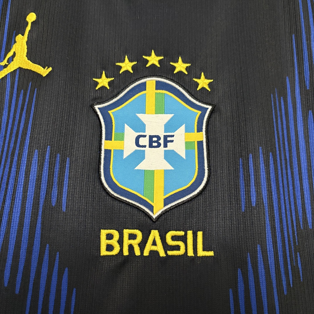 Camiseta de visitante de la selección de Brasil para el Mundial de 2026, talla para hombre
