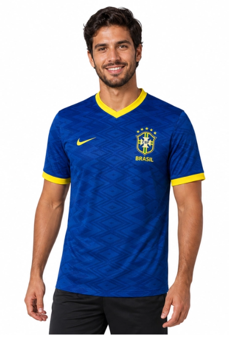 2026 World Cup Brazil Blue Jersey  Mens Size