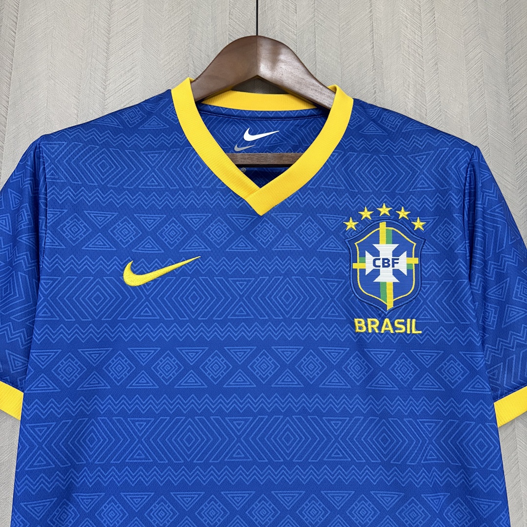 2026 World Cup Brazil Blue Jersey  Mens Size