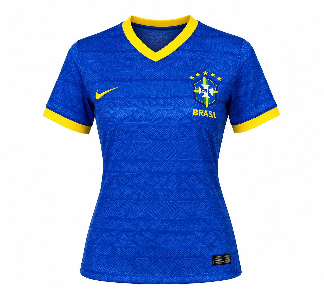 2026 World Cup Brazil Blue Jersey Women's Size