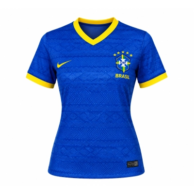 2026 World Cup Brazil Blue Jersey Women's Size 01