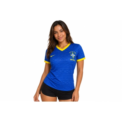 2026 World Cup Brazil Blue Jersey Women's Size 02