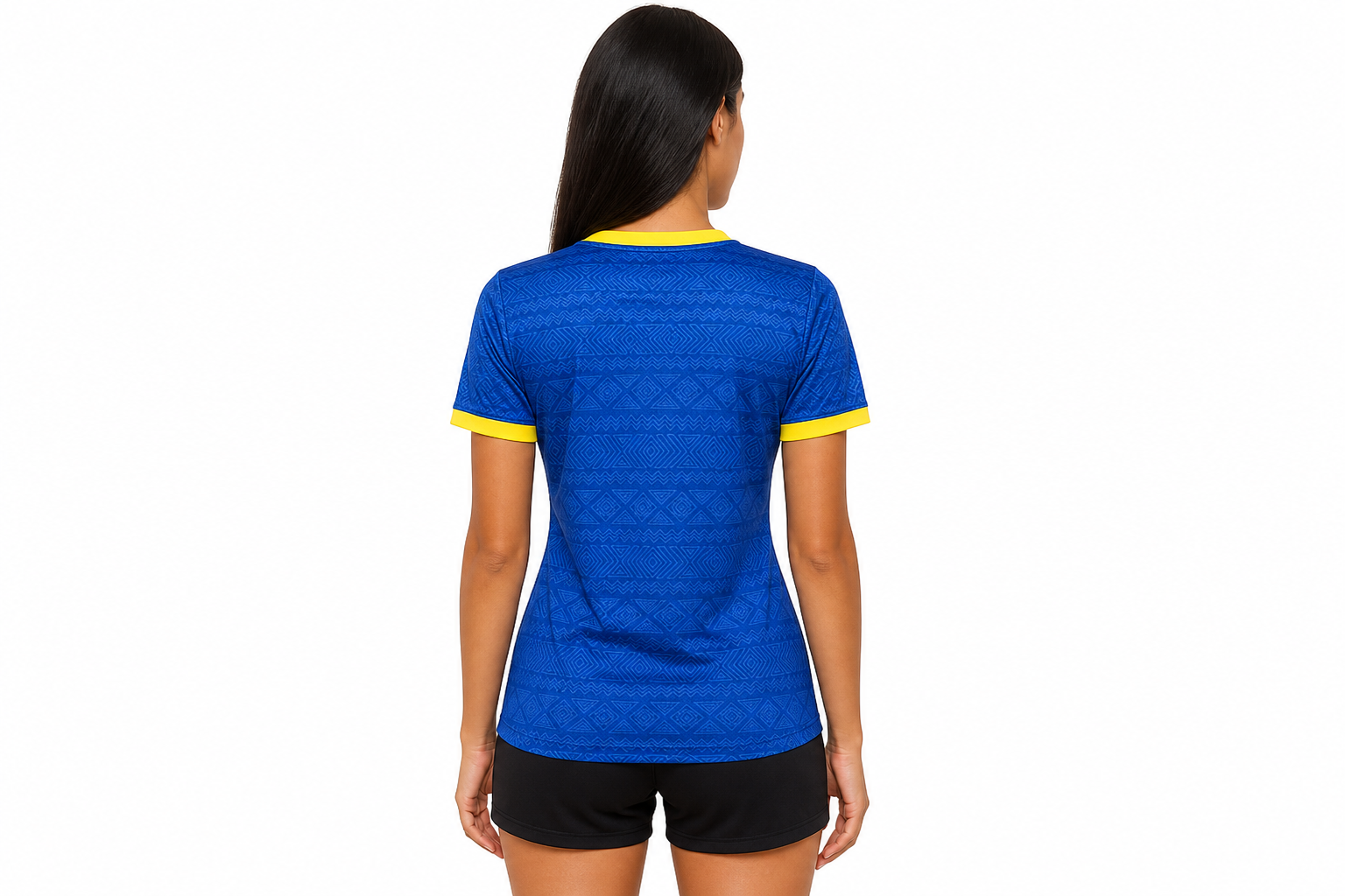 2026 World Cup Brazil Blue Jersey Women's Size