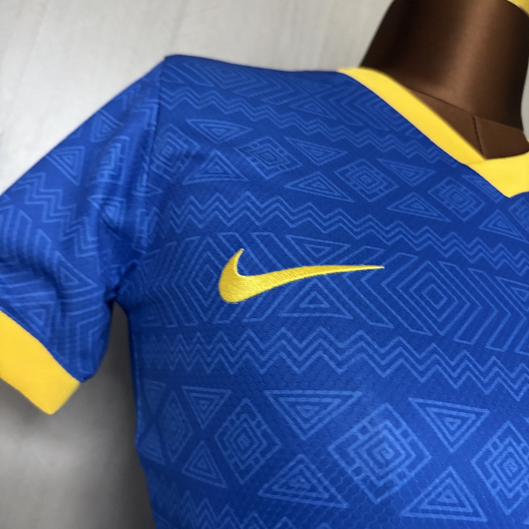 2026 World Cup Brazil Blue Jersey Women's Size