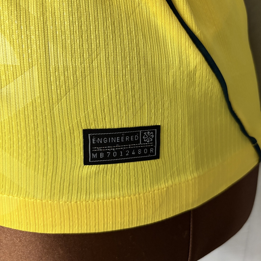 2026 World Cup Brazil concept version yellow Jersey Women's Size