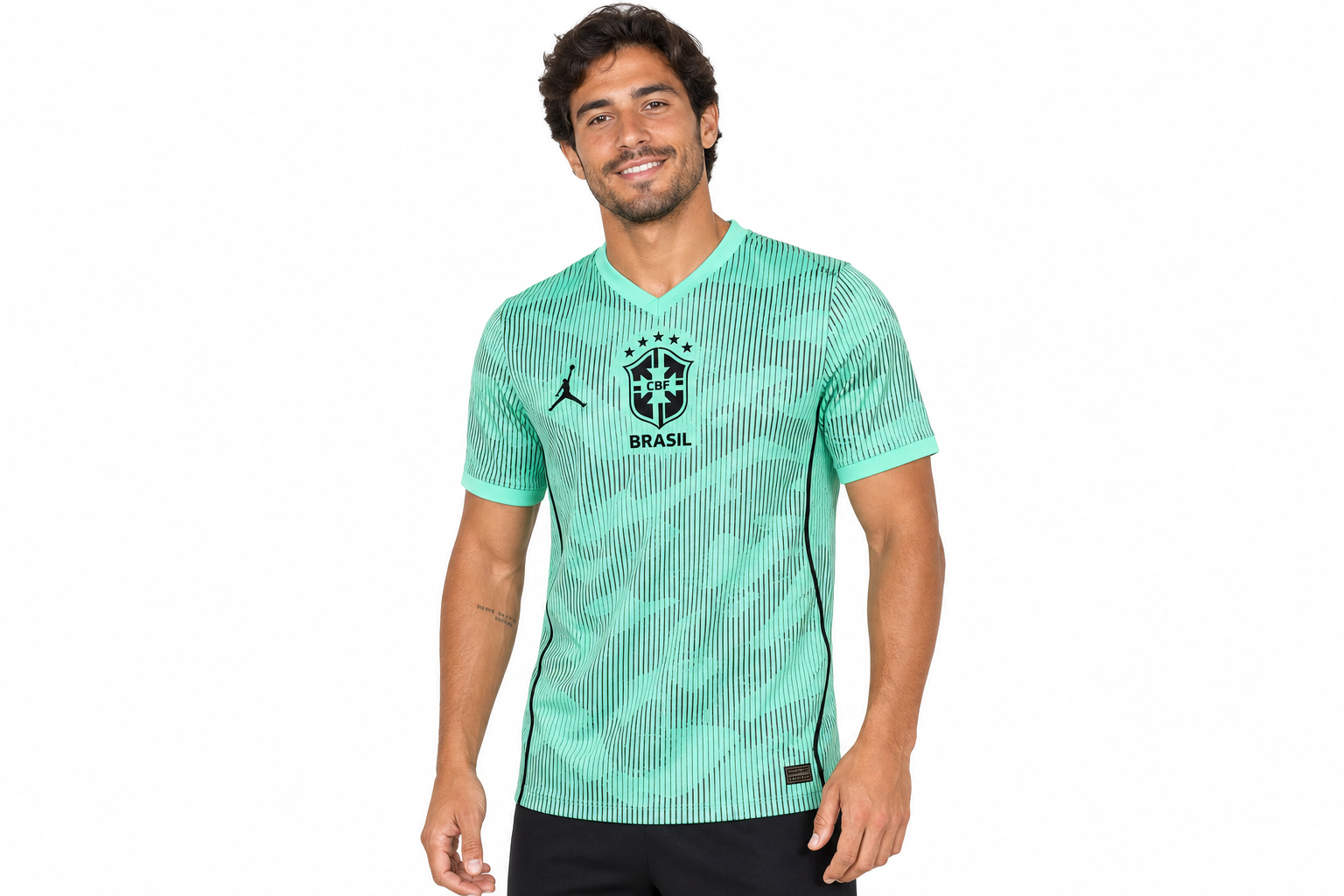 Camiseta de portero para partidos fuera de casa del Mundial de Brasil 2026, talla para hombre