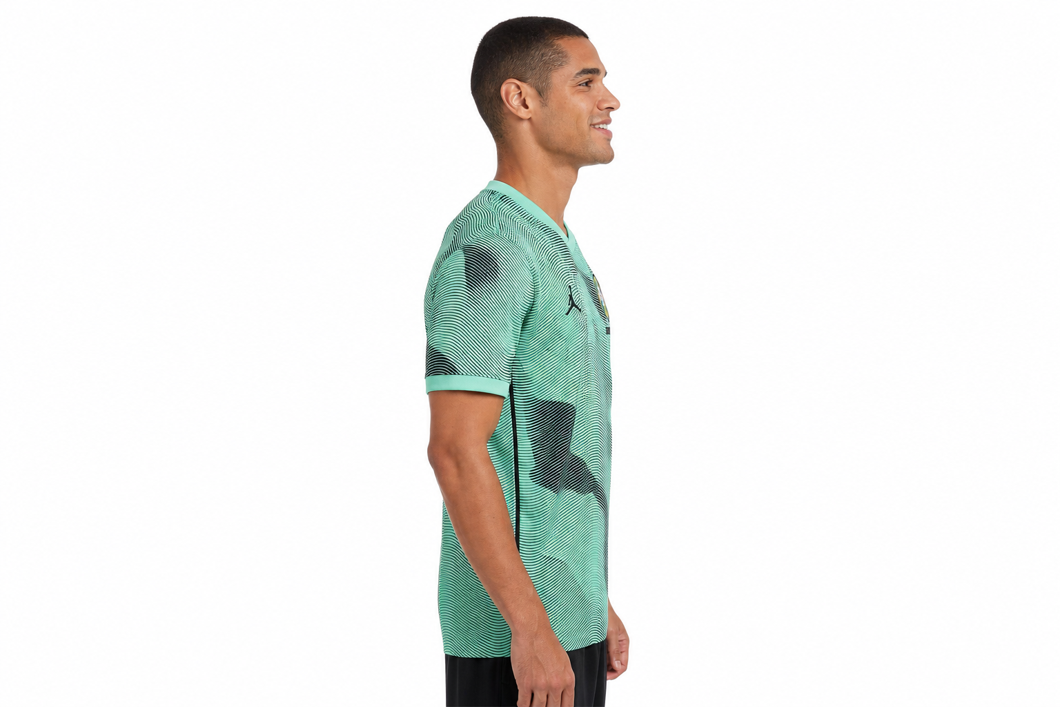 Camiseta de portero para partidos fuera de casa del Mundial de Brasil 2026, talla para hombre