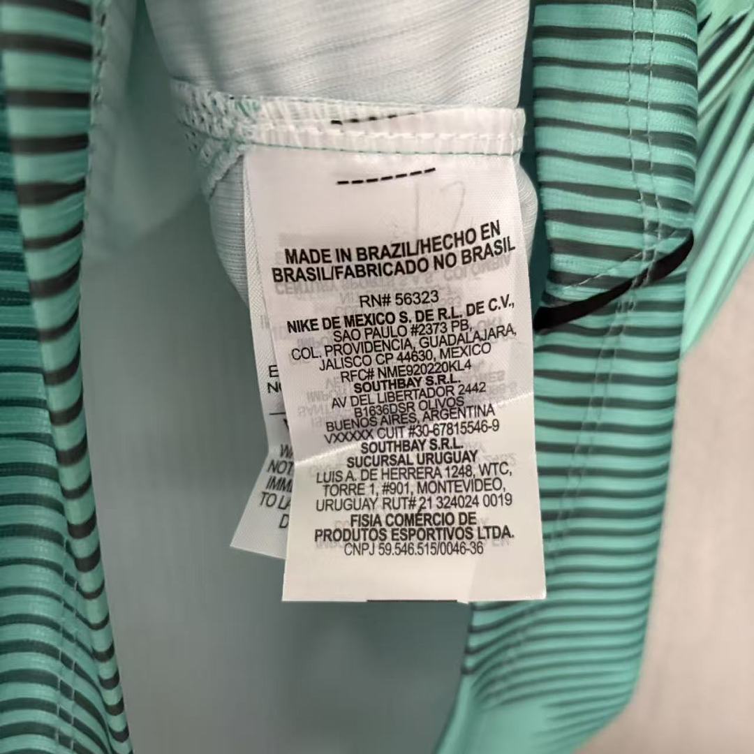 Camiseta de portero para partidos fuera de casa del Mundial de Brasil 2026, talla para hombre