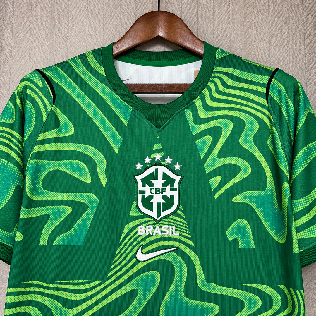 2026 World Cup Brazil Goalkeeper Home Jersey  Mens Size