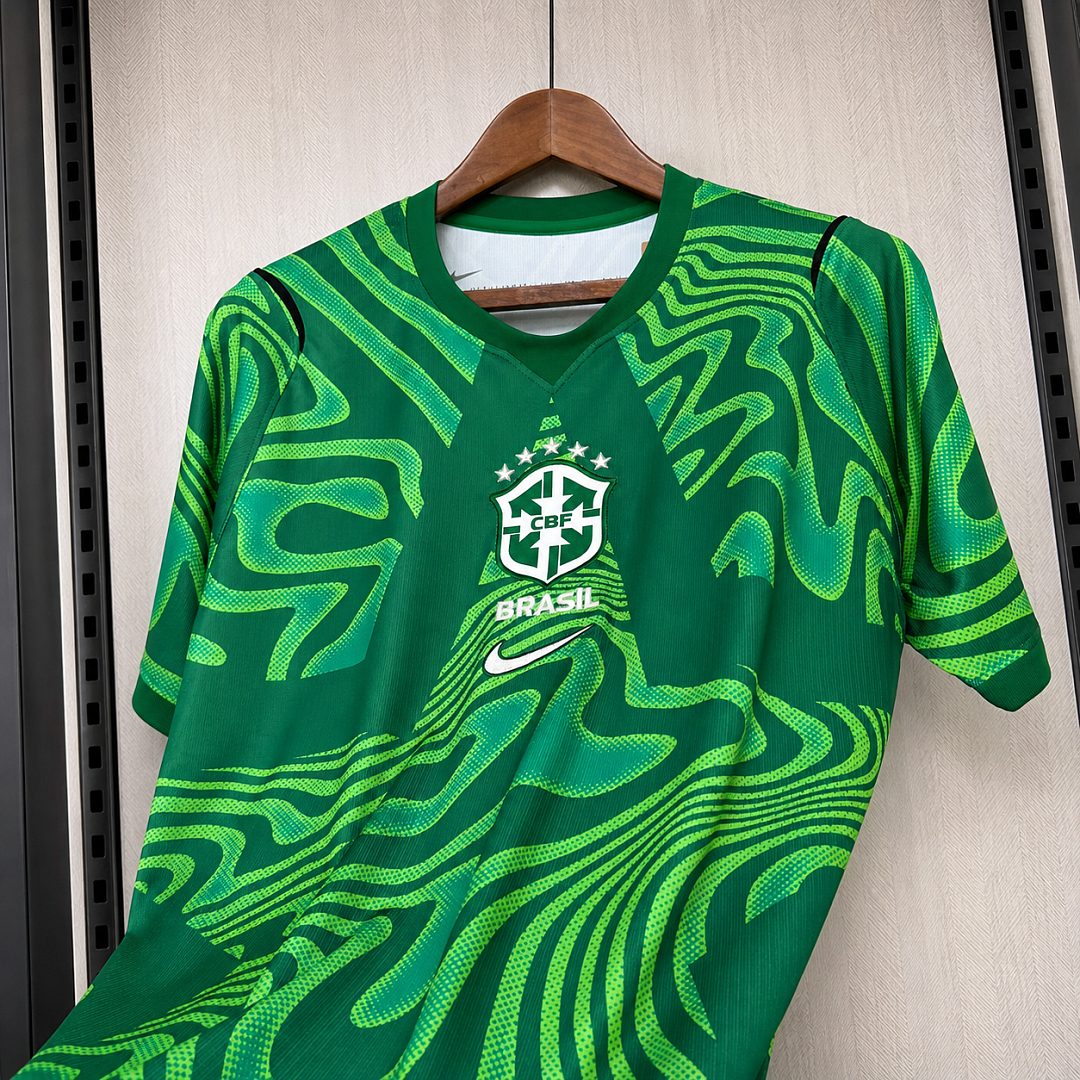 2026 World Cup Brazil Goalkeeper Home Jersey  Mens Size