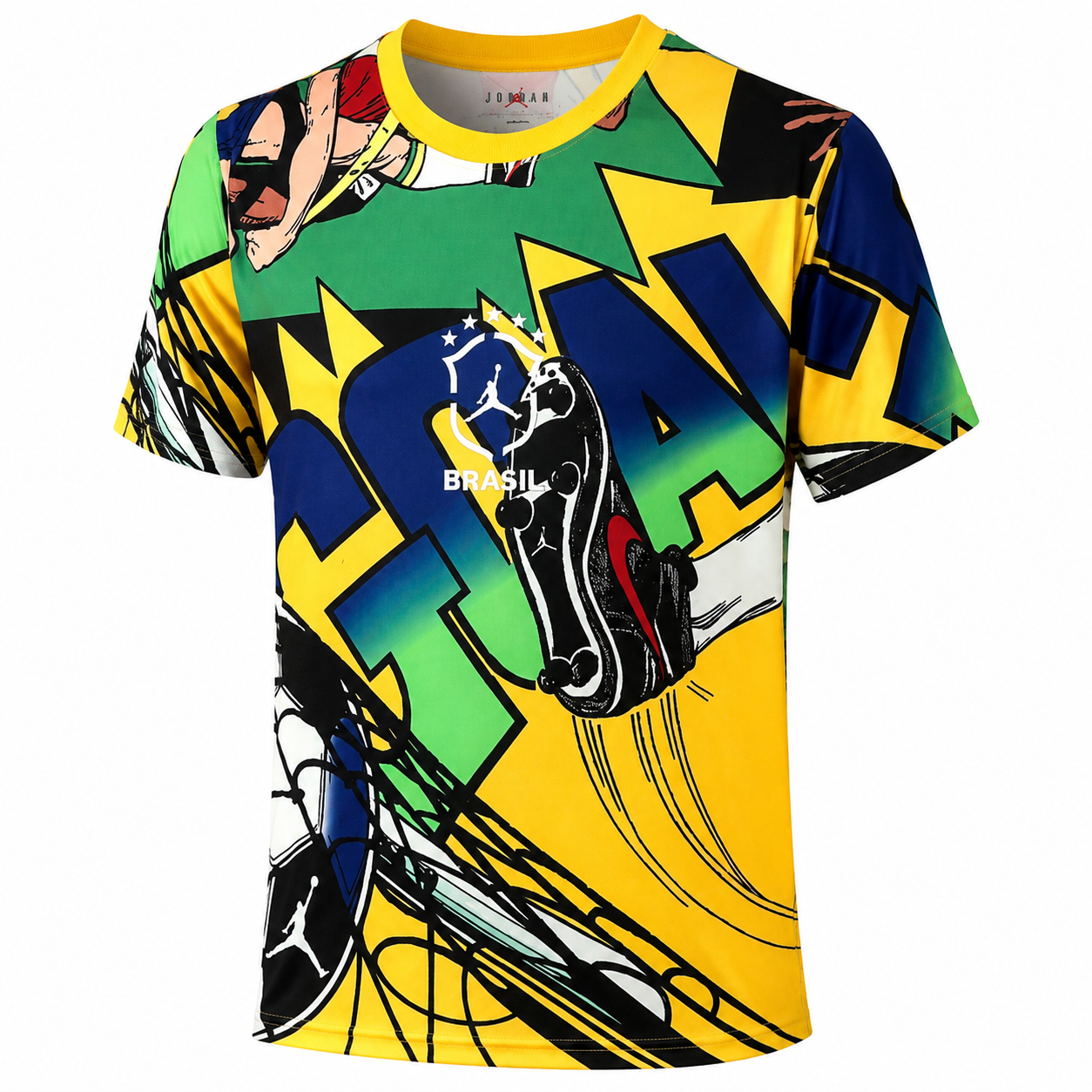 Camiseta de la selección de Brasil para el Mundial de 2026, talla para hombre