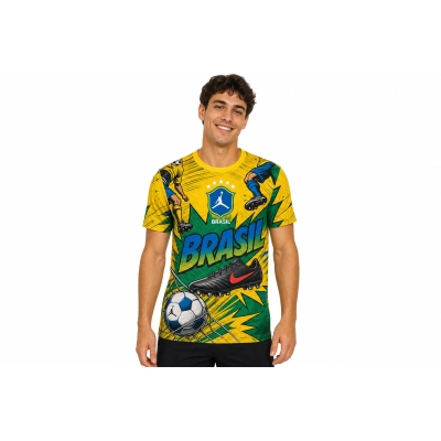 2026 World Cup Brazil Jersey Mens Size 02