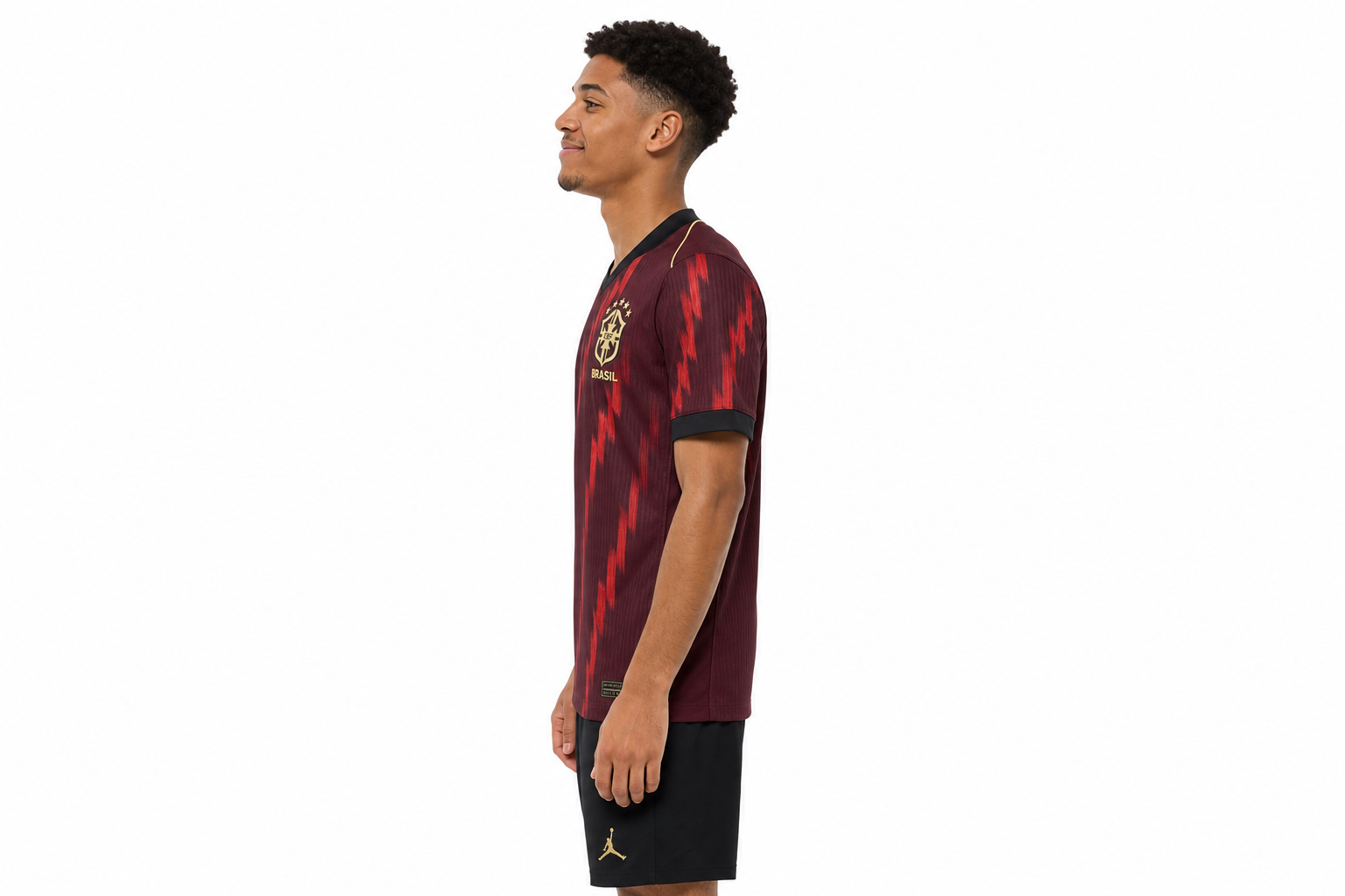 Maillot rouge de la Coupe du monde 2026 au Brésil, taille homme