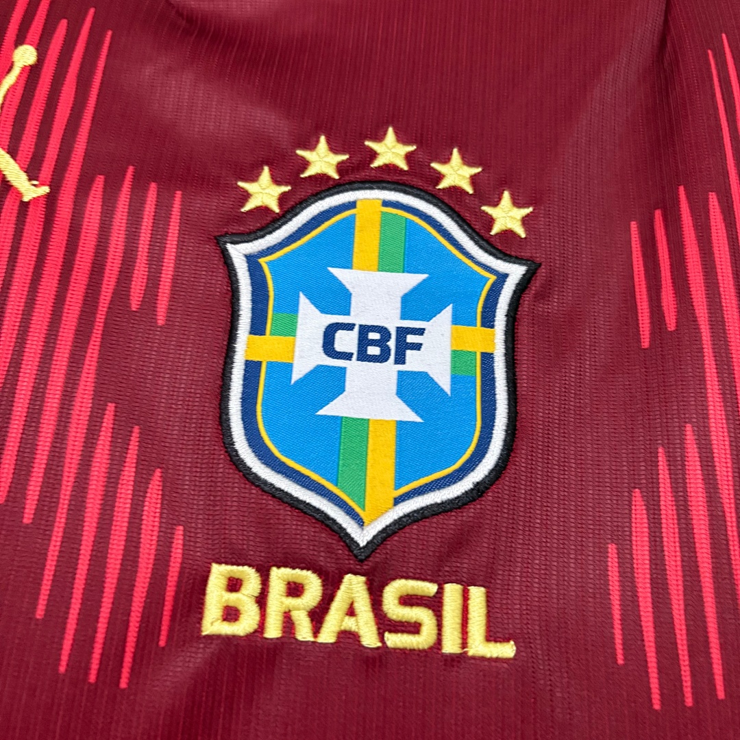 Maillot rouge de la Coupe du monde 2026 au Brésil, taille homme