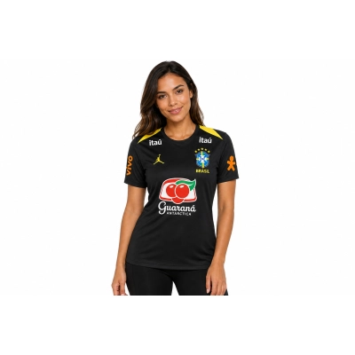 2026 World Cup Brazil Training Kit Black All Sponsors Mens Size 02