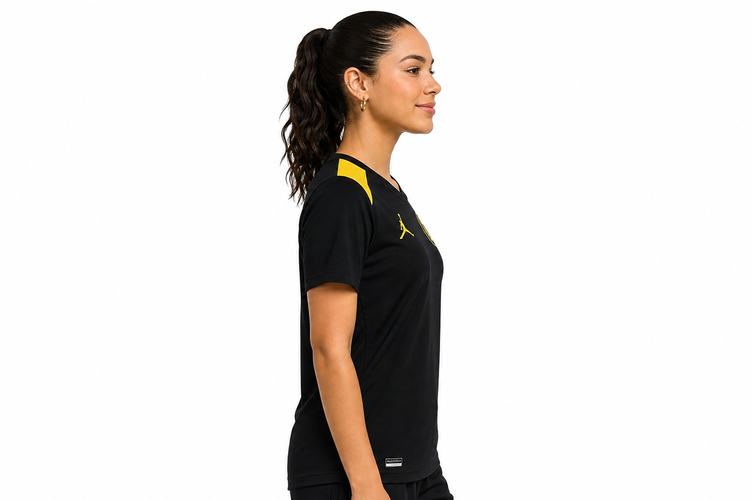 Equipación de entrenamiento de la Copa del Mundo de 2026 en Brasil. Camiseta negra. Talla para hombre