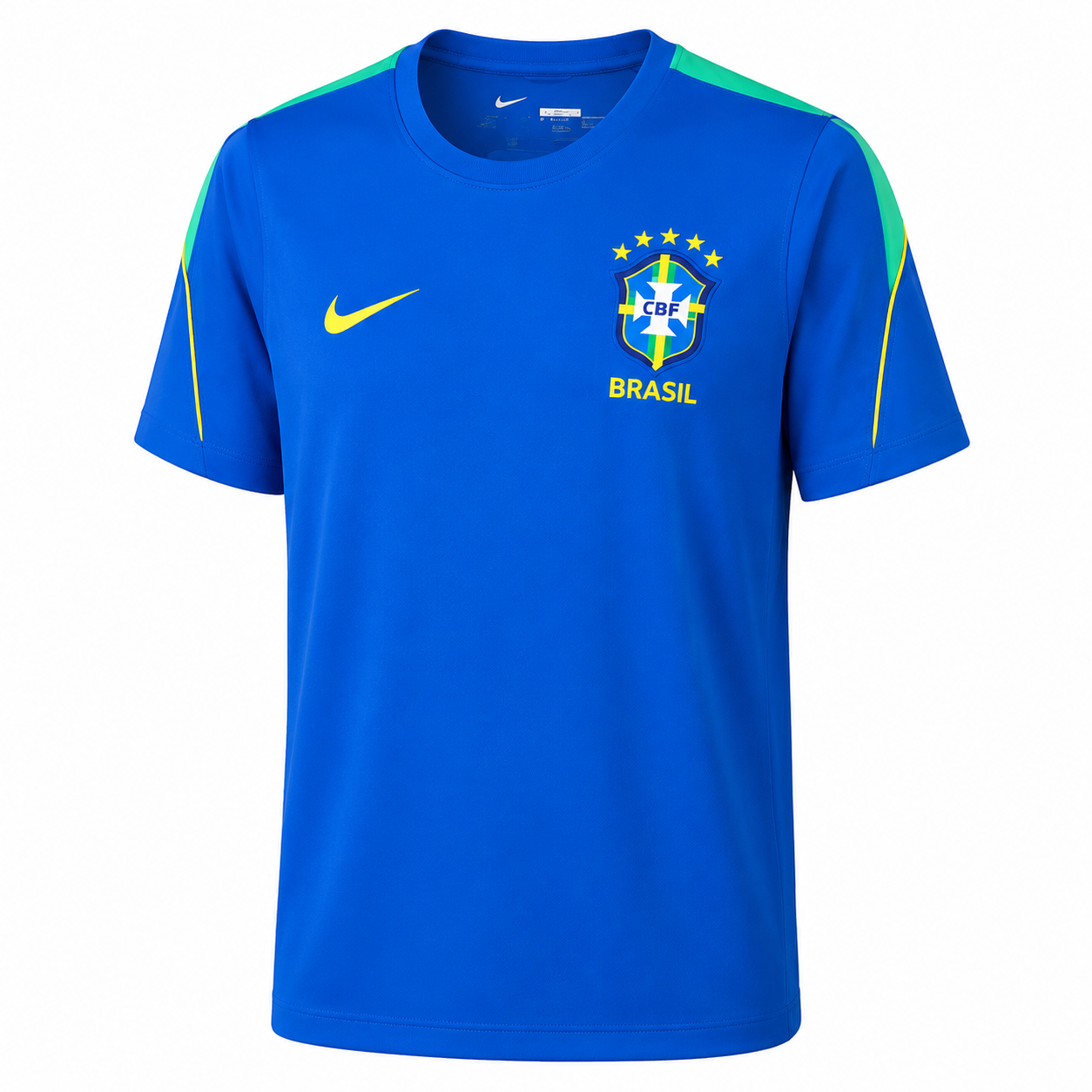 Camisa azul de treino da Seleção Brasileira para a Copa do Mundo de 2026 – Tamanho masculino