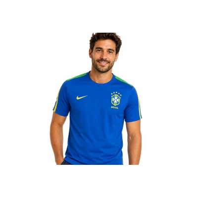 2026 World Cup Brazil Trainning Blue Jersey Mens Size 02