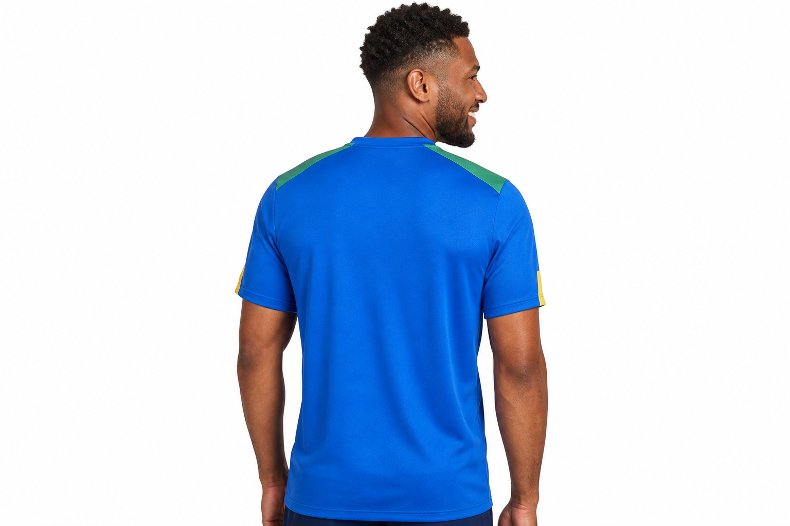 Camisa azul de treino da Seleção Brasileira para a Copa do Mundo de 2026 – Tamanho masculino