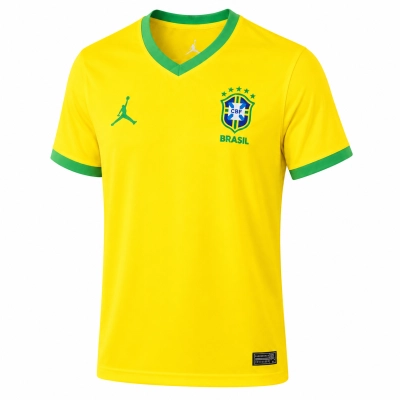 2026 World Cup Brazil Yellow Jersey Mens Size 01