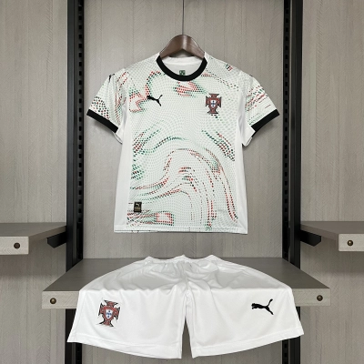2026 World Cup Childrens wear  Portugal away game 02
