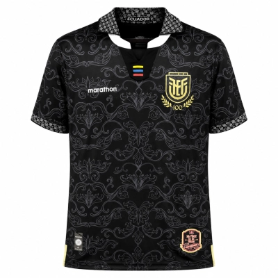 2026 World Cup Ecuador 100th Anniversary Edition Black Jersey  01