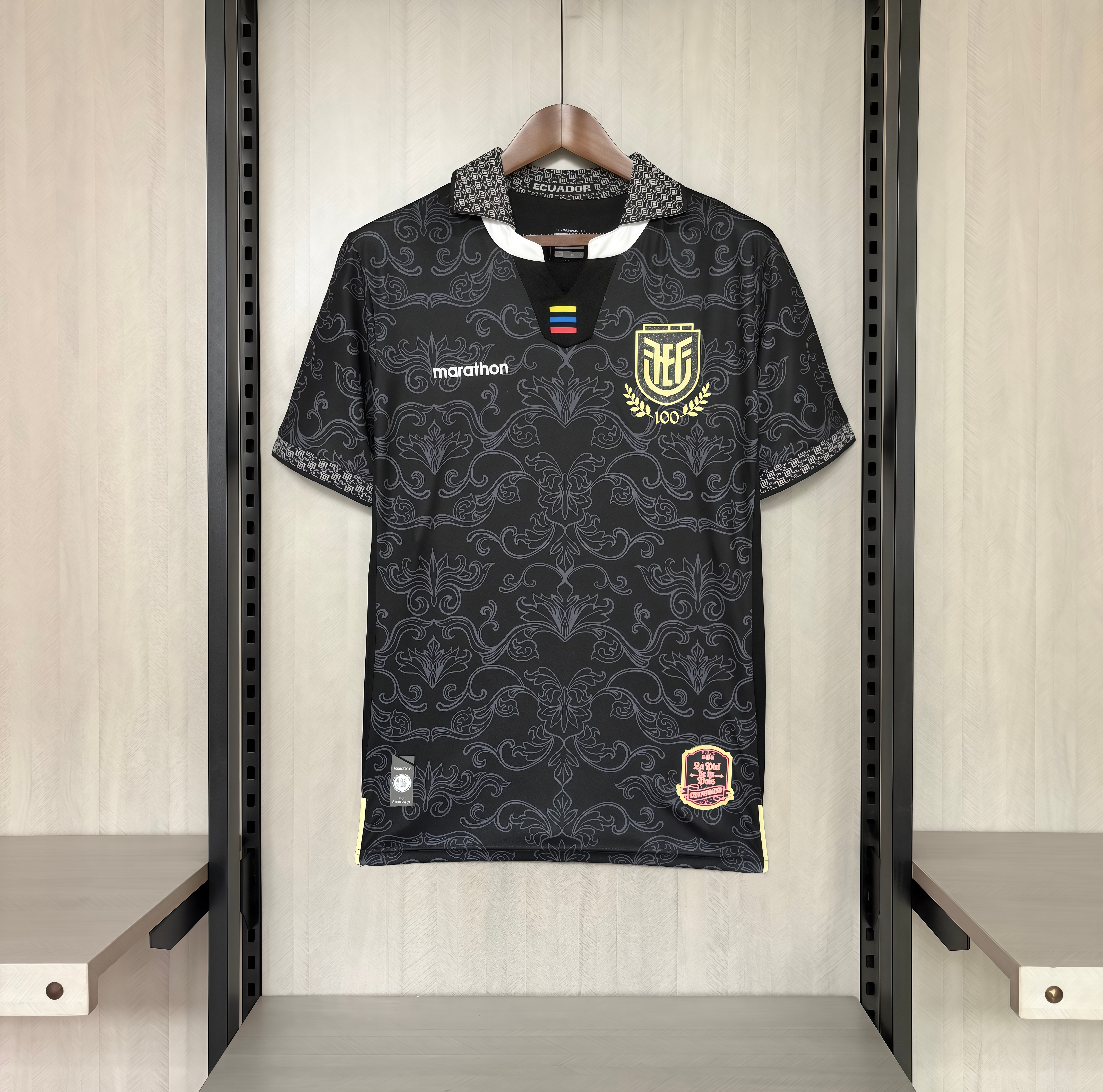 2026 World Cup Ecuador 100th Anniversary Edition Black Jersey 