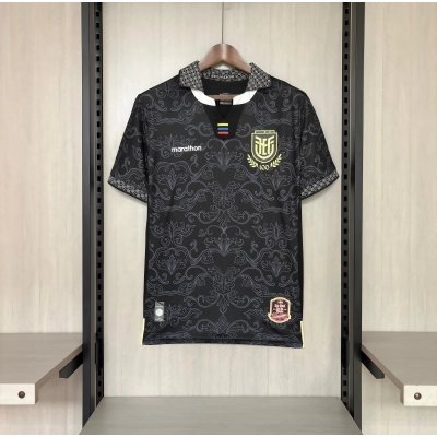 2026 World Cup Ecuador 100th Anniversary Edition Black Jersey  02