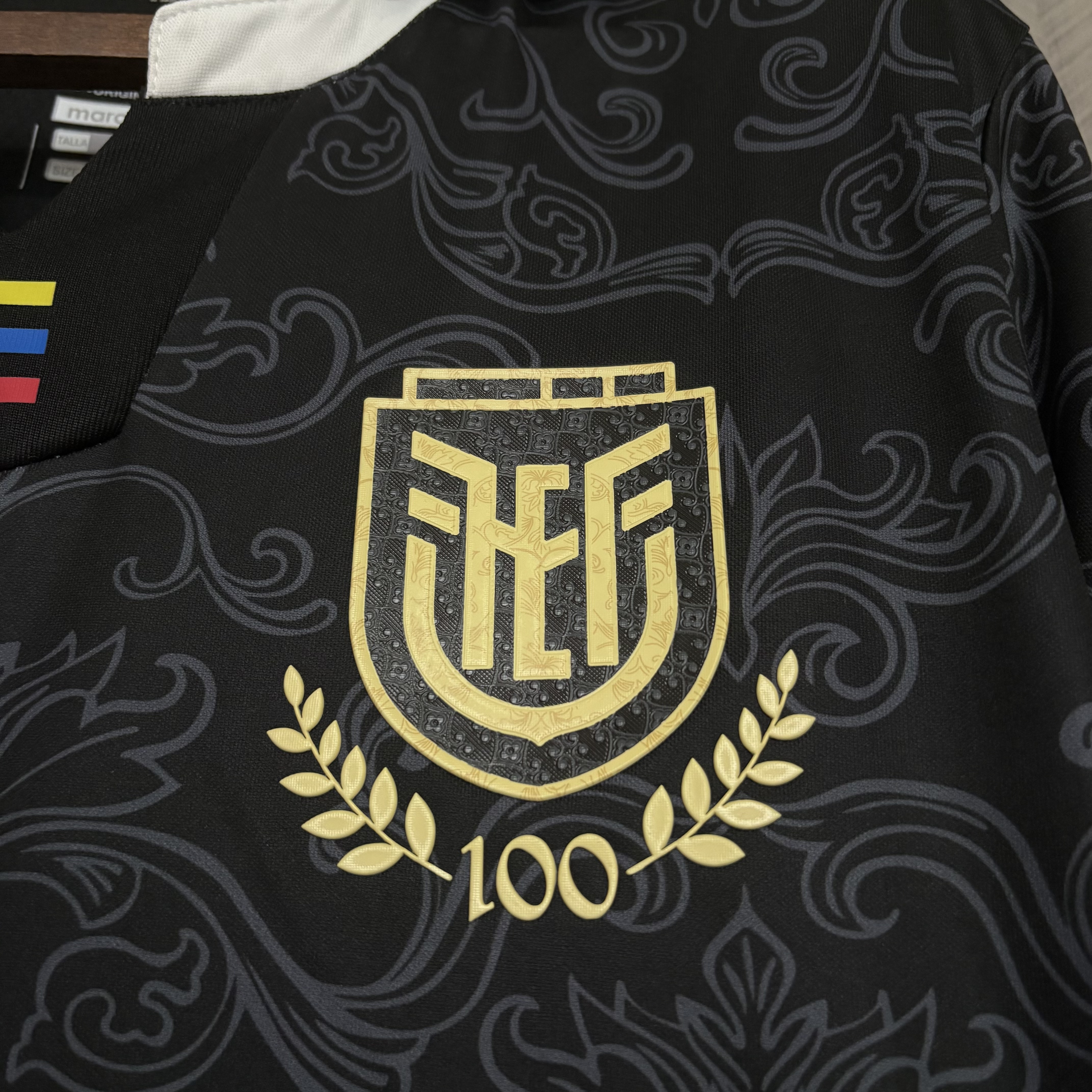 2026 World Cup Ecuador 100th Anniversary Edition Black Jersey 