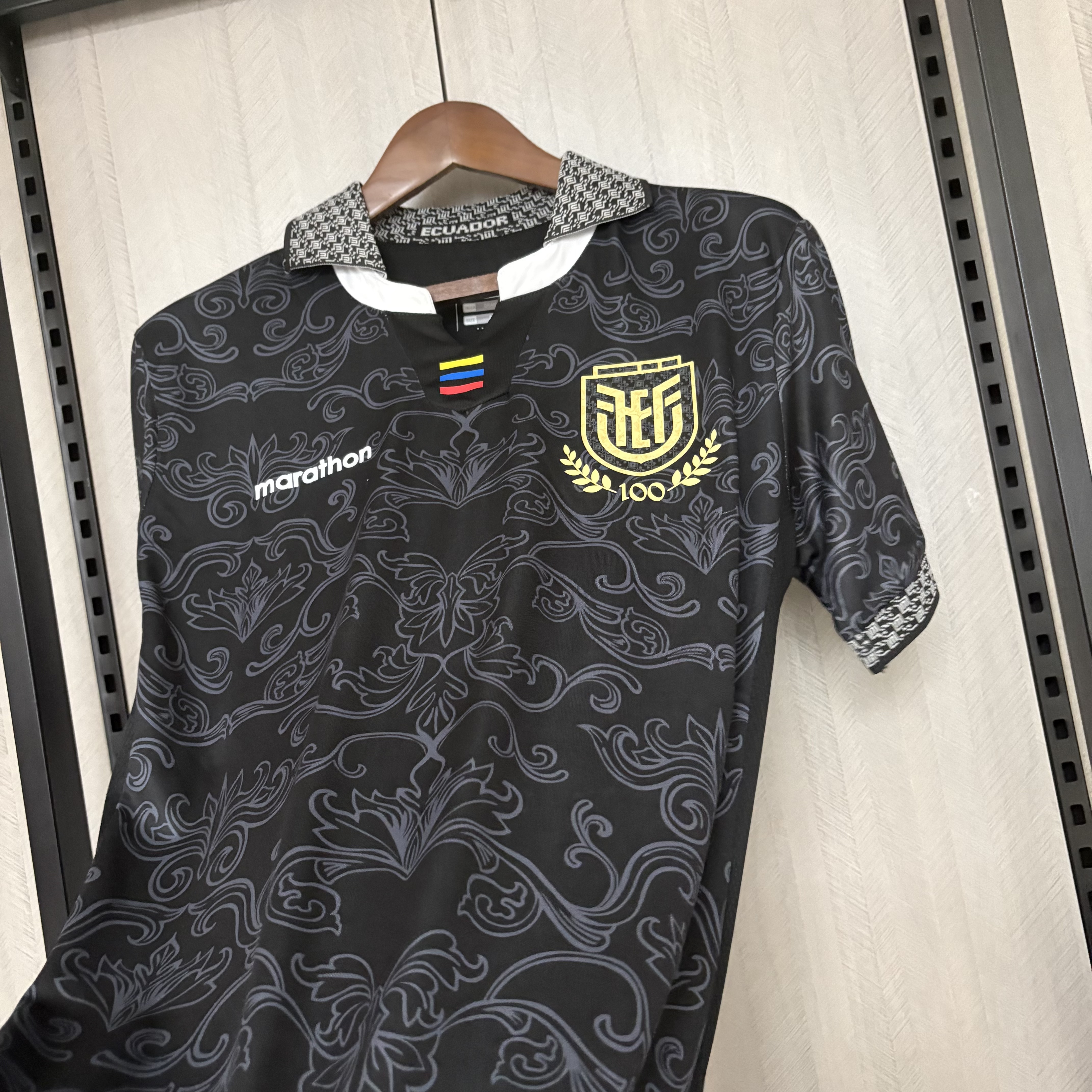 2026 World Cup Ecuador 100th Anniversary Edition Black Jersey 
