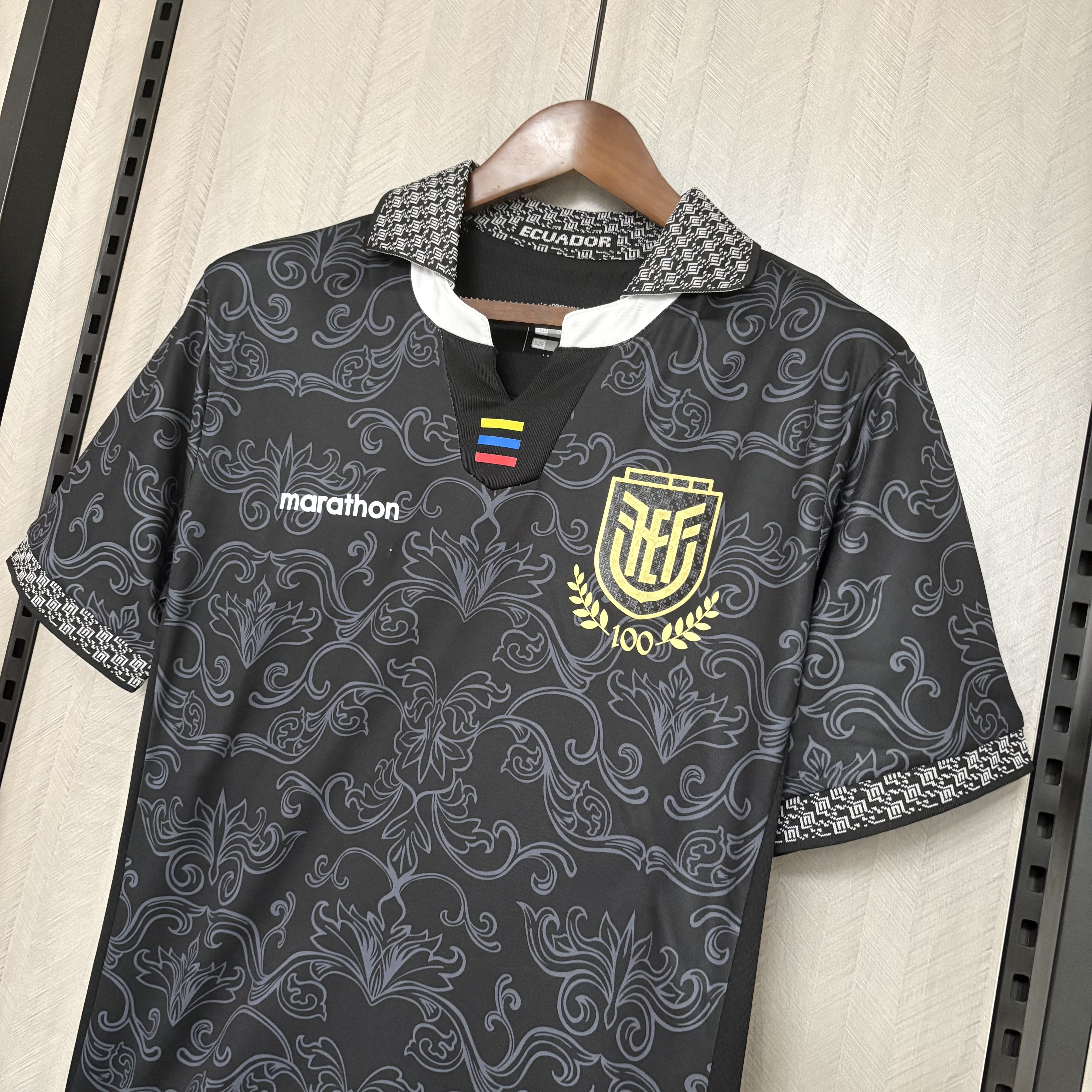 2026 World Cup Ecuador 100th Anniversary Edition Black Jersey 