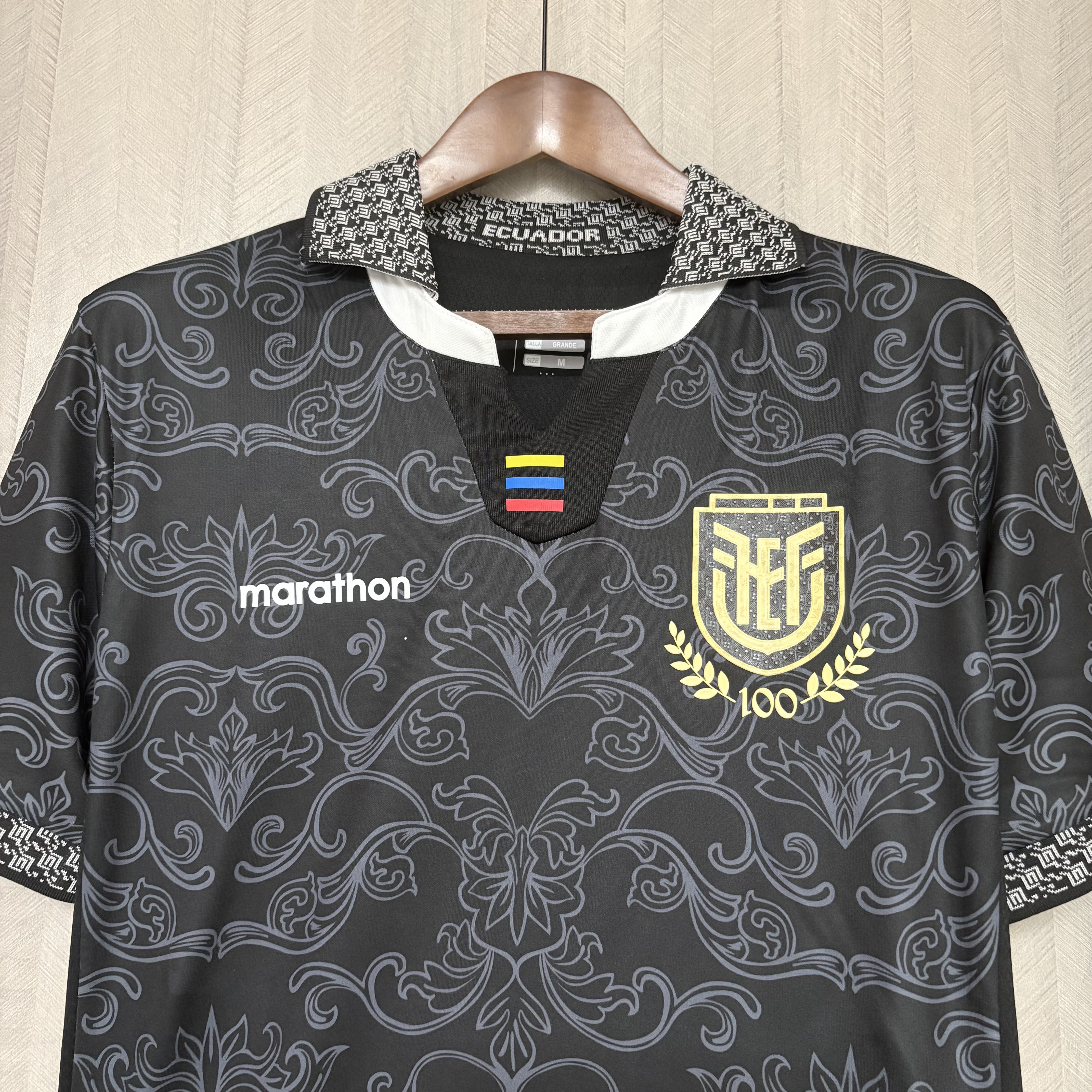 2026 World Cup Ecuador 100th Anniversary Edition Black Jersey 