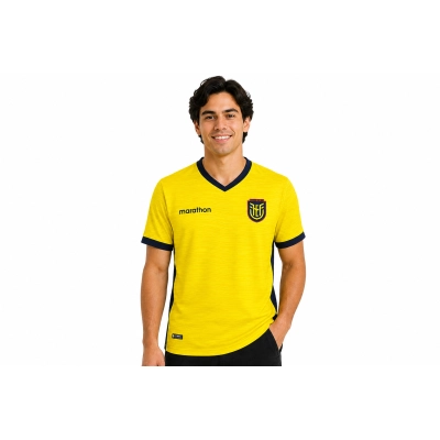 2026 World Cup Ecuador Home Jersey Mens Size 02